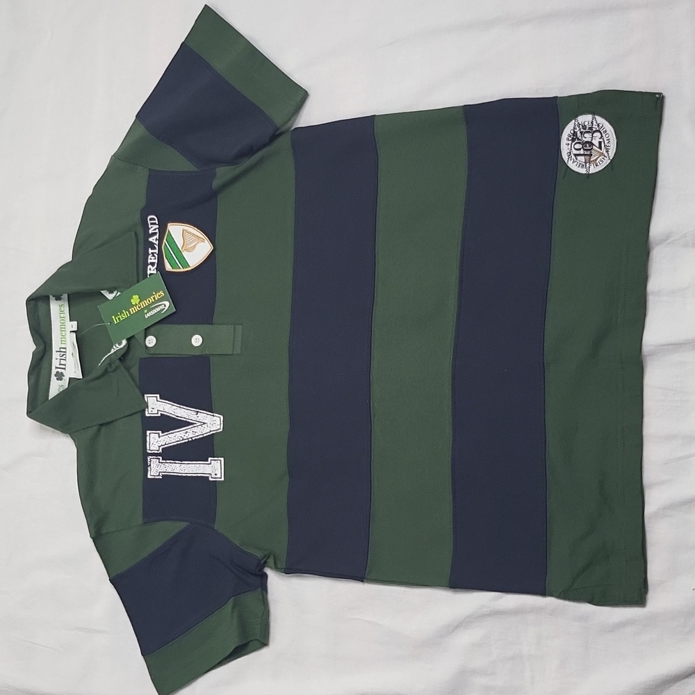 Irish Memories boys shirt sz Medium NWT